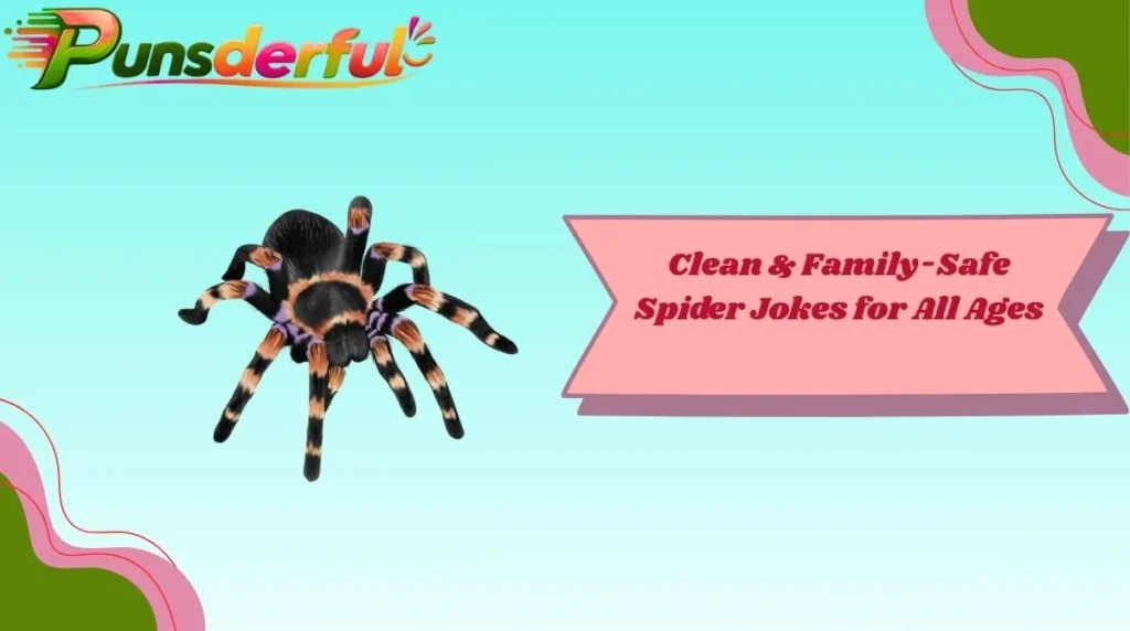 Clean & Family-Safe Spider Jokes for All Ages