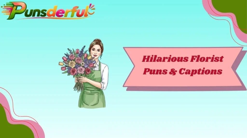 Hilarious Florist Puns & Captions