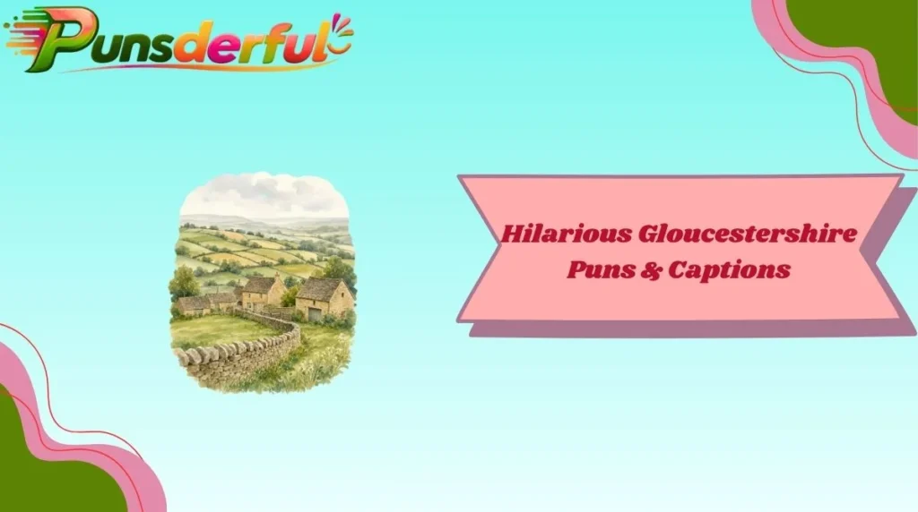 Hilarious Gloucestershire Puns & Captions