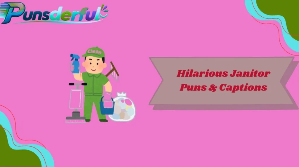 Hilarious Janitor Puns & Captions