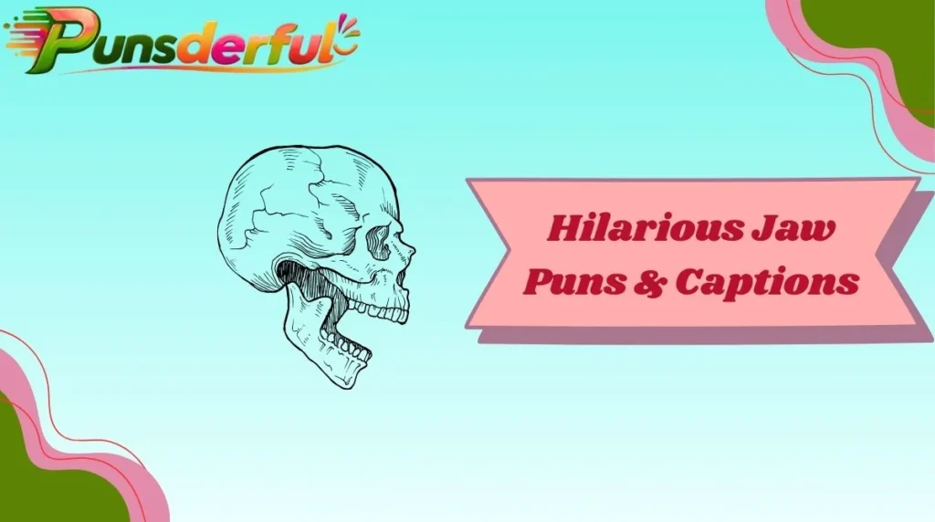 Hilarious Jaw Puns & Captions