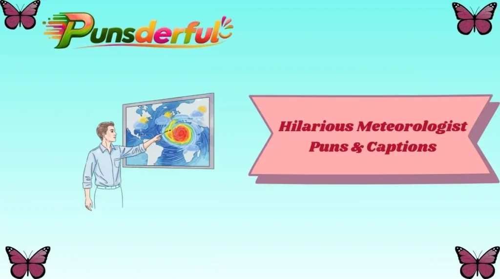 Hilarious Meteorologist Puns & Captions