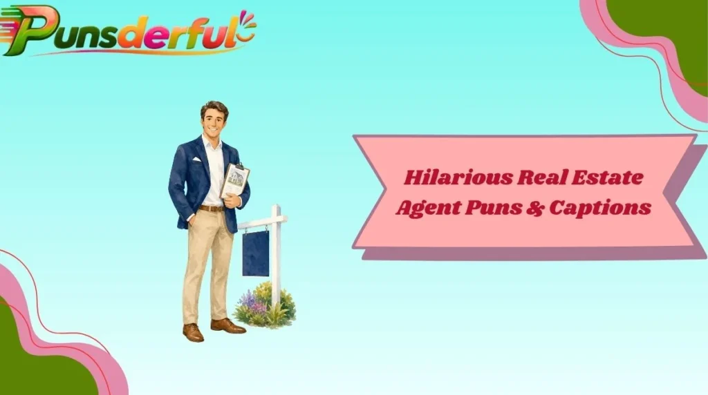 Hilarious Real Estate Agent Puns & Captions