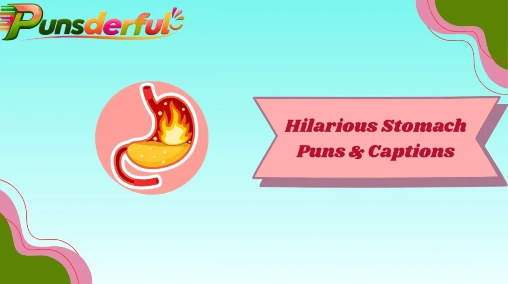 Hilarious Stomach Puns & Captions