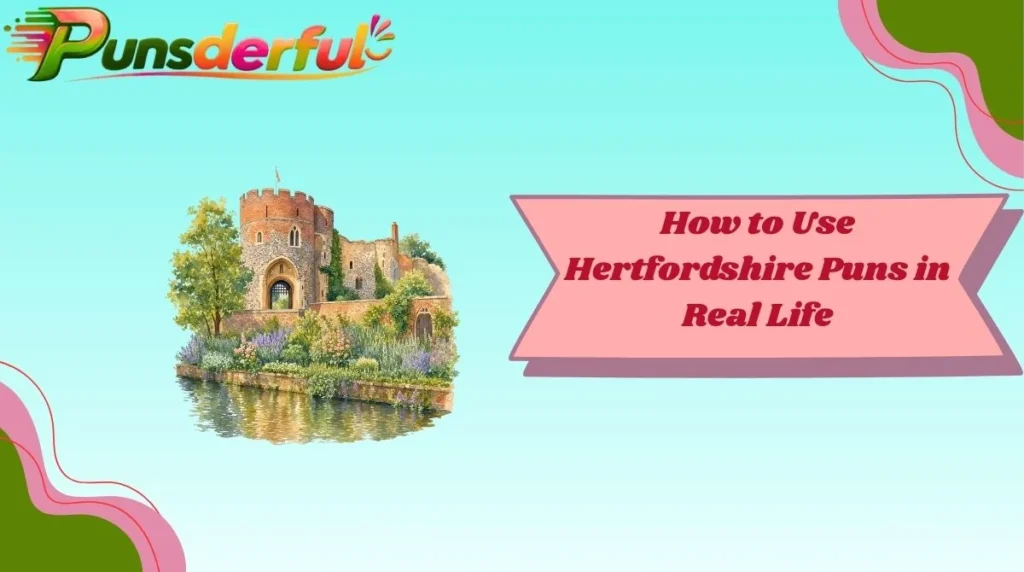 How to Use Hertfordshire Puns in Real Life